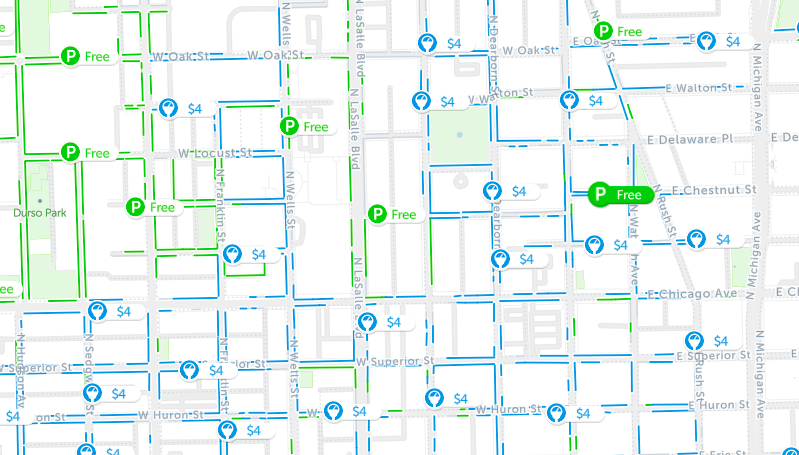DOWNTOWN CHICAGO MOTORCOACH LOADING ZONES & PARKING LOCATIONS