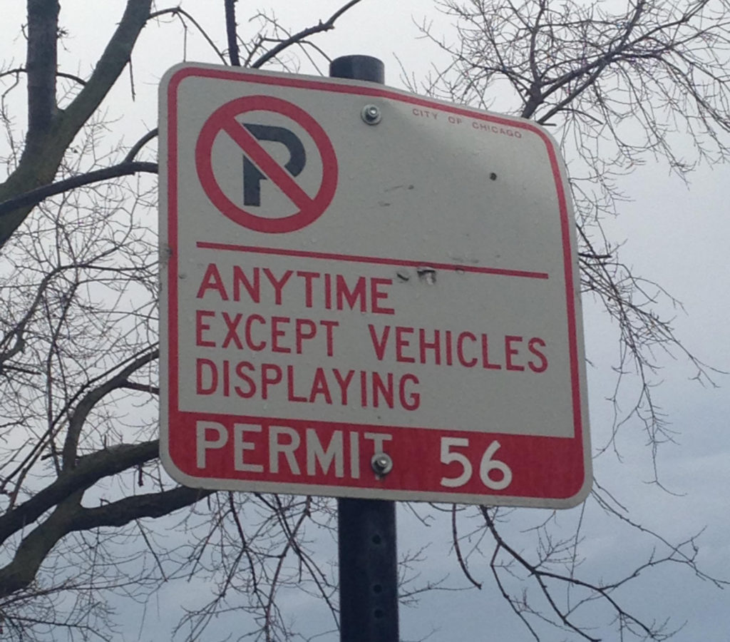 2024 Chicago Street Parking Ultimate Guide You Need   Zone 56 Sign Rogers Park 49th Ward Alderman Joe Moore 1024x900 