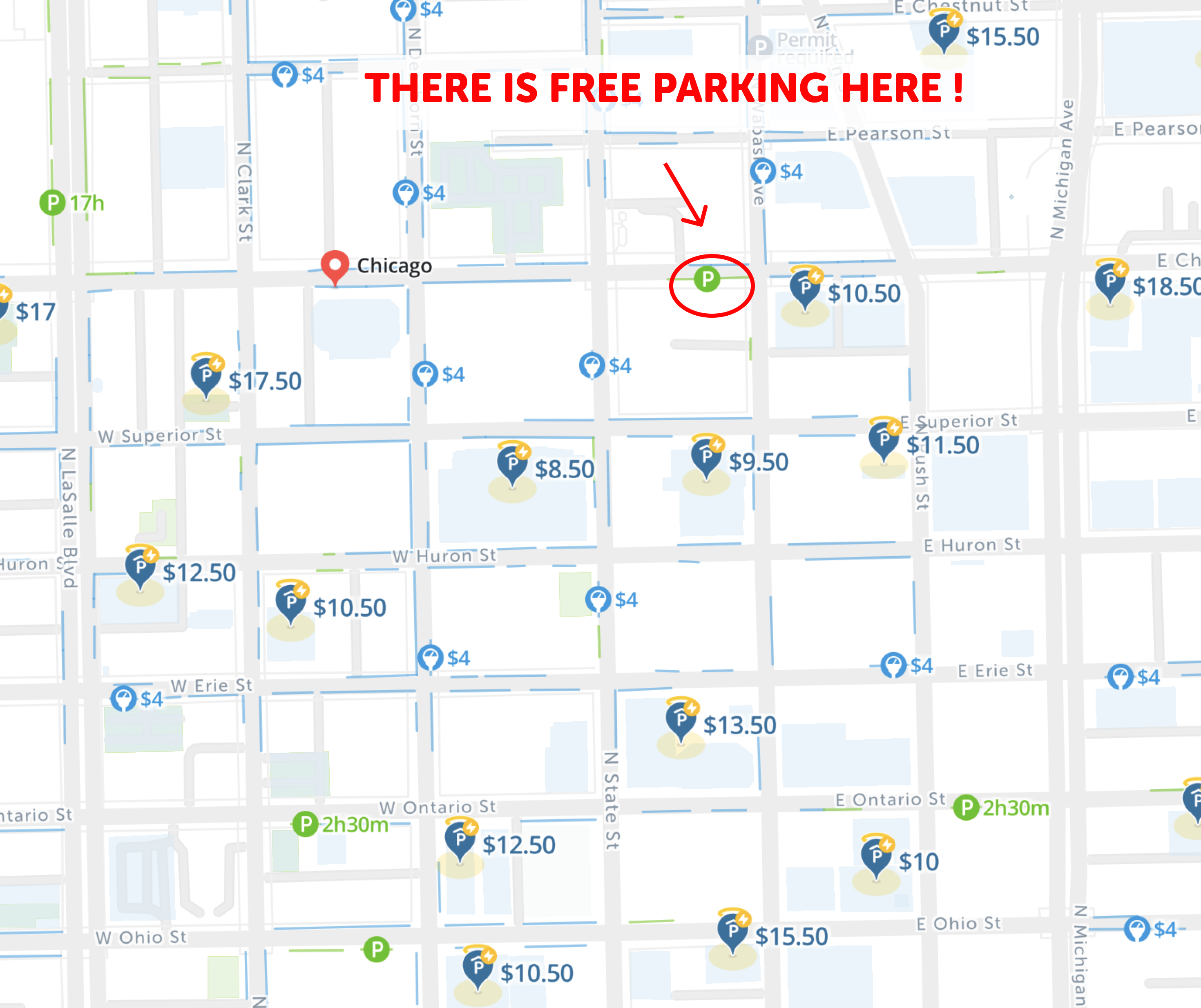 Millennium Park Garage Rates Chicago Dandk Organizer   Free Parking 1 