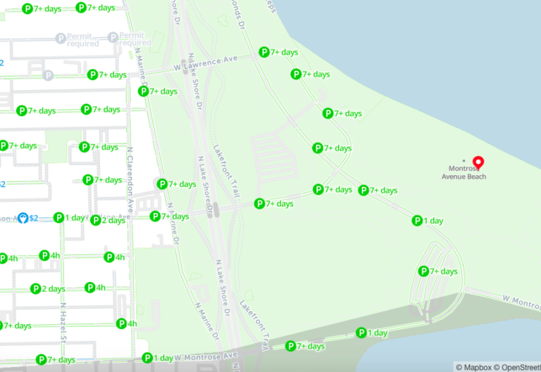 2023 Map Of Free Parking In Chicago SpotAngels   Screen Shot 2019 02 23 At 1.20.24 PM 768x529 