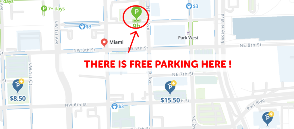 Parking for Miami Beach, ParkChirp