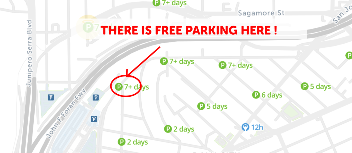 Daly City Parking Map