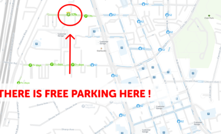 Oakland Street Parking Map 2022: Map Of Free Parking In Oakland - Spotangels