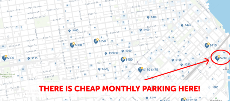 The 2024 Guide to Cheap Monthly Parking in San Francisco - SpotAngels