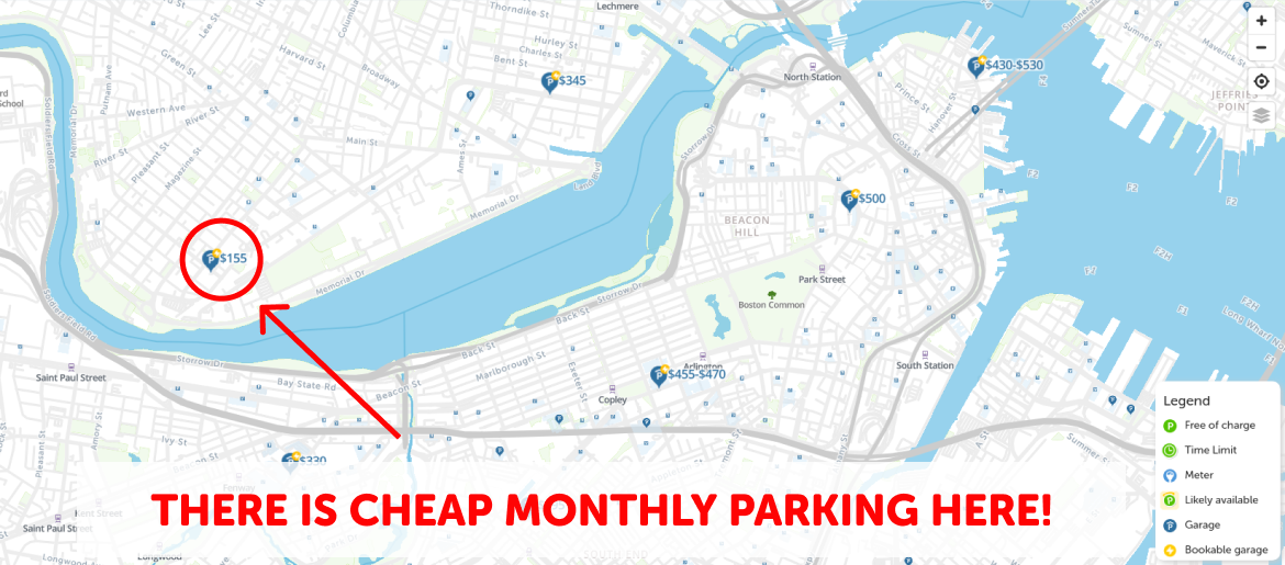 Boston Monthly Parking 